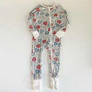 Caden Lane Valentine Conversation Hearts Sweet Like Candy Bamboo Sleeper 18-24M